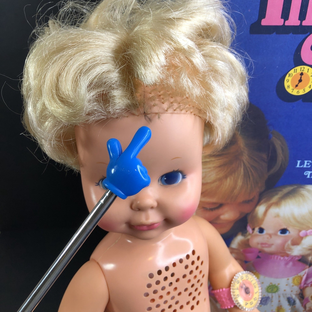 Vintage 1964/1970 Mattel Timey Tell Doll * Not In Working Condition * Read MX - Picture 11 of 15